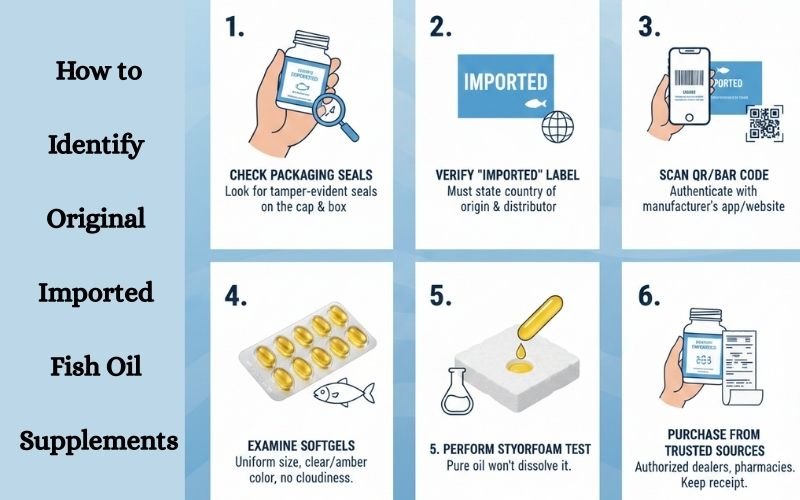  Identify Original Imported Fish Oil Supplements