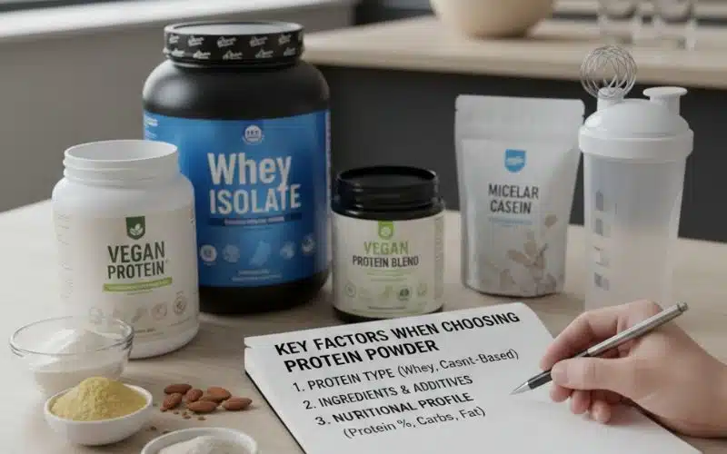 Key Factors When Choosing Protein Powder