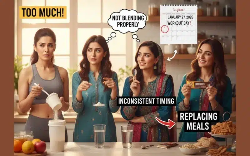 Protein Powder Mistakes Pakistani Women 