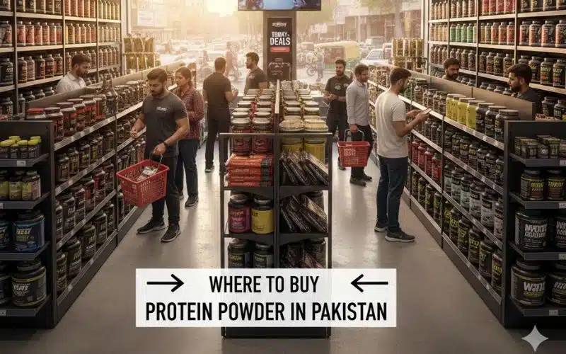 Where to Buy Protein Powder in Pakistan