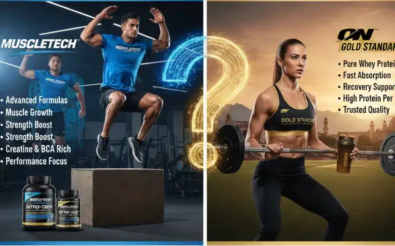 Muscle tech vs Gold standard