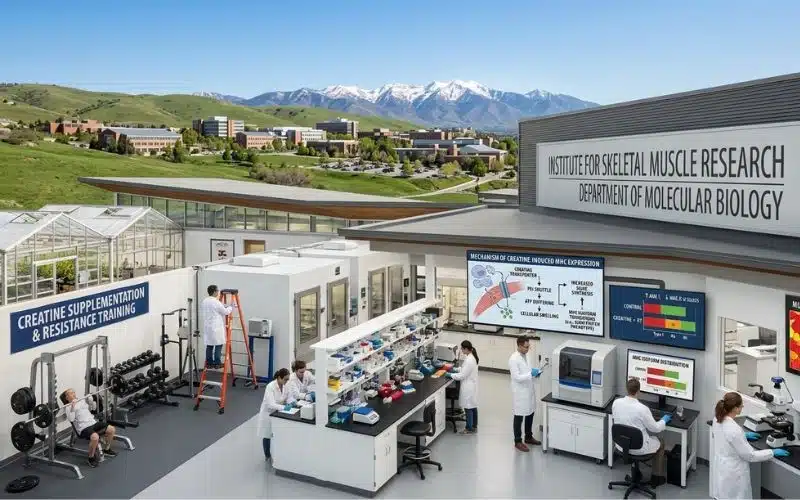 creatine-and-myosin-heavy-chain-expression