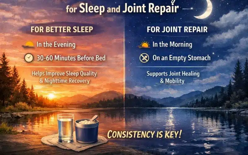 does-collagen-taken-at-night-interfere-with-sleep