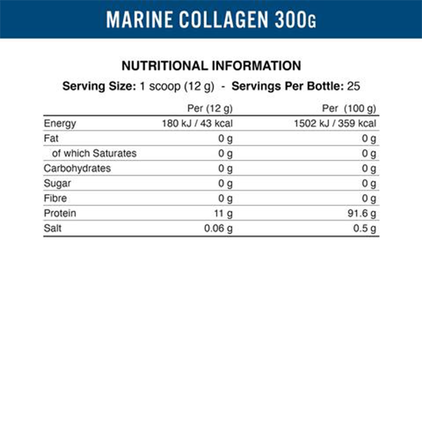 Applied Nutrition Marine Collagen 300g | 25 Servings
