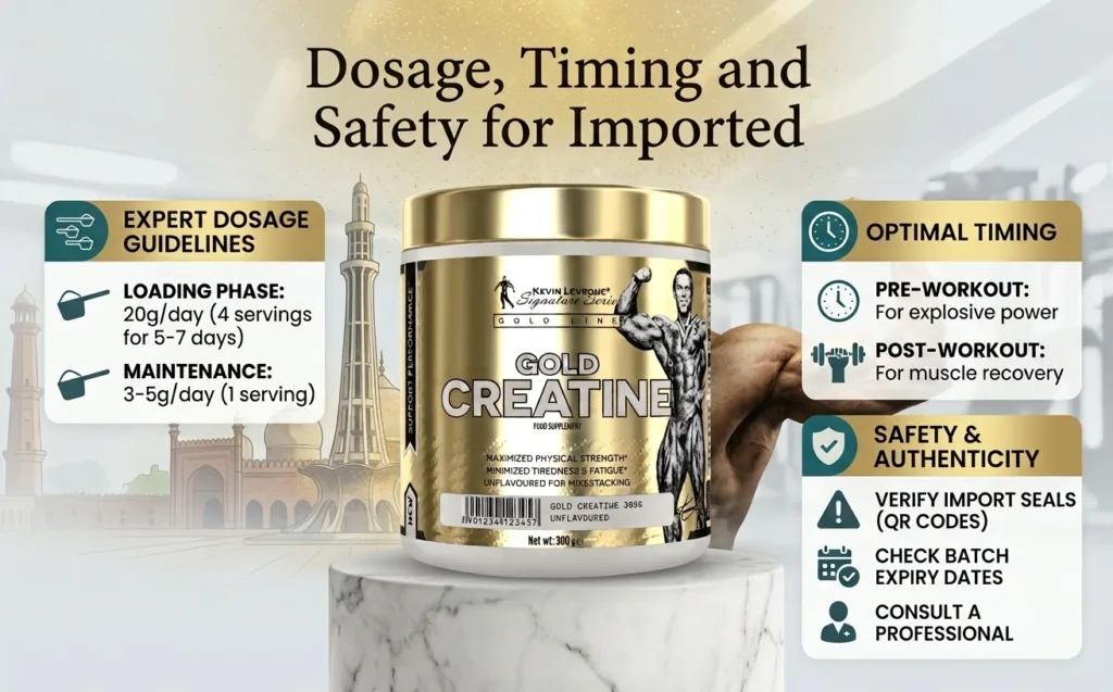 Dosage, Timing and Safety for Imported