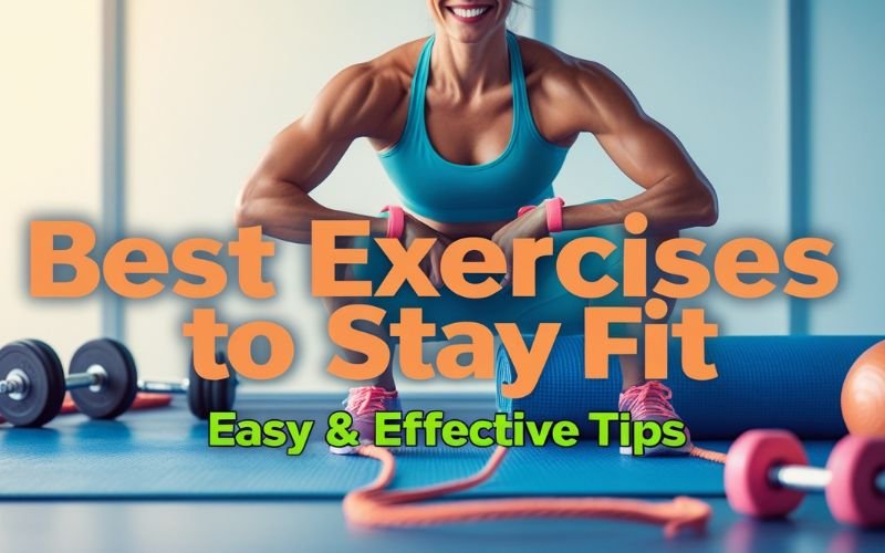 Best Exercises to Stay Fit – Easy & Effective Tips