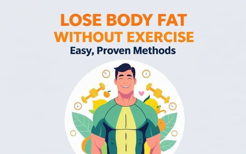 Lose Body Fat Without Exercise – Easy, Proven Methods
