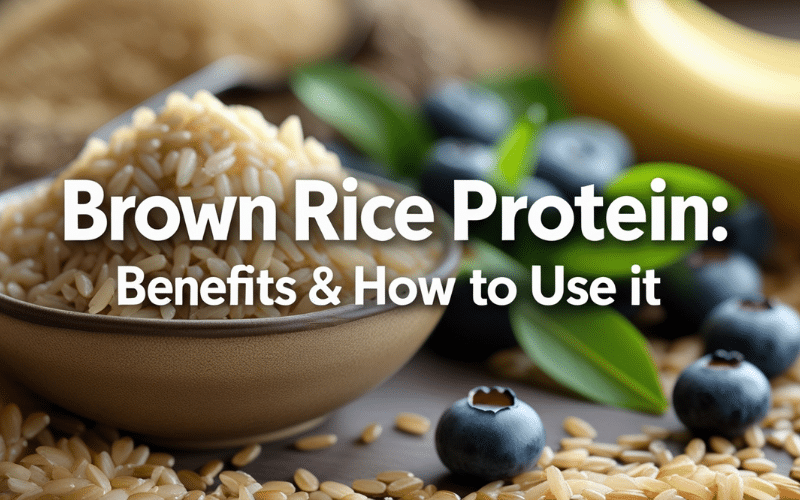 Brown Rice Protein: Benefits & How to Use It