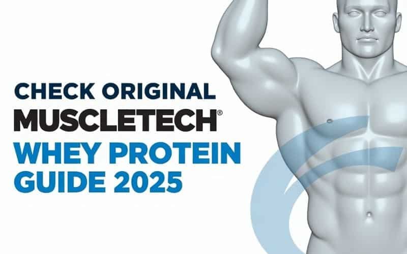 Check Original MuscleTech Whey Protein Guide 2025