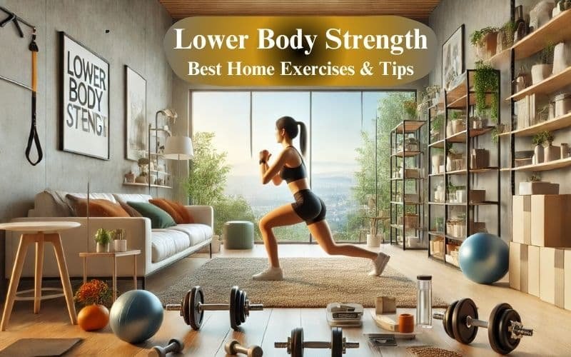 Lower Body Strength: Best Home Exercises & Tips