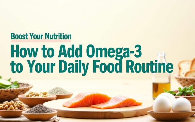 Boost Your Nutrition: Add Omega-3 to Your Daily Meals