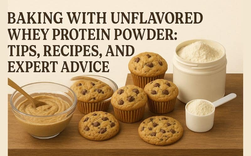 Baking with Unflavored Whey Protein Powder | Tips & Recipes