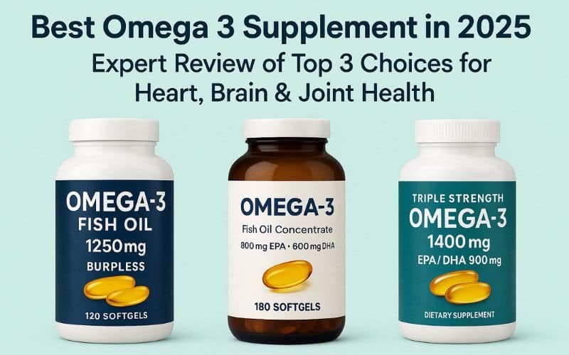 Best Omega 3 Supplement in Pakistan – Top 3 Picks 2025