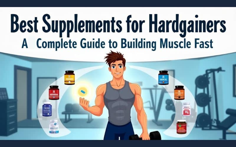 Best Supplements for Hardgainers to Build Muscle Fast