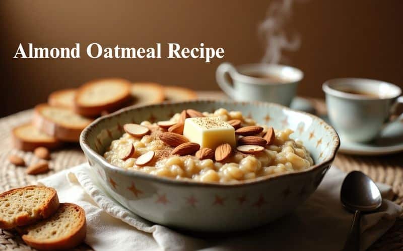 Almond Oatmeal Recipe – High-Protein Breakfast Fuel for Muscle Growth & Fat Loss