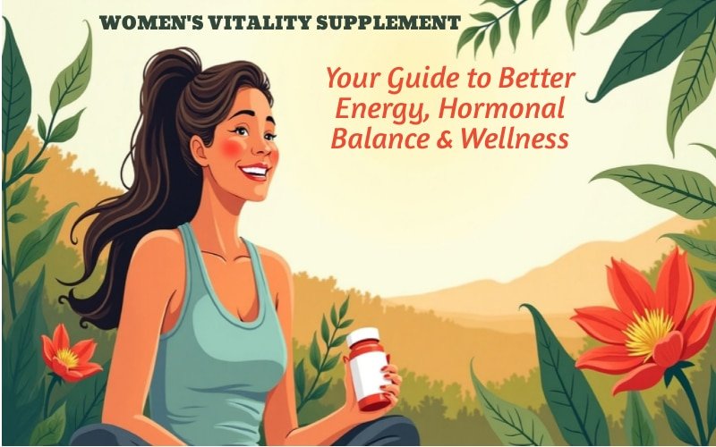 Women's Vitality Supplement: Your Guide to Better Energy, Hormonal Balance & Wellness