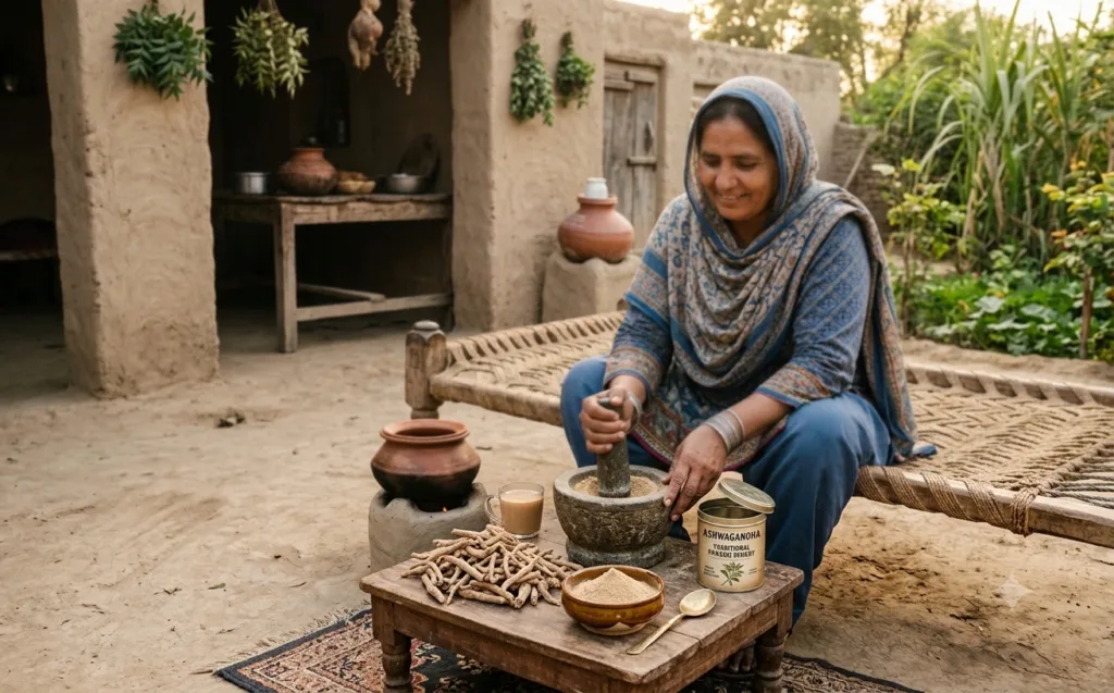Traditional Pakistani Use of Ashwagandha