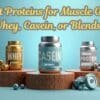Best Proteins for Muscle Gain: Whey, Casein, or Blends?