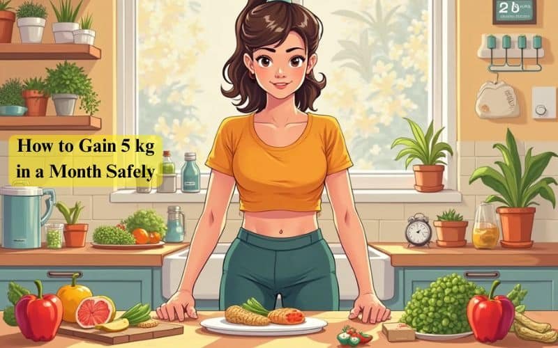How to Gain 5 kg in a Month Safely
