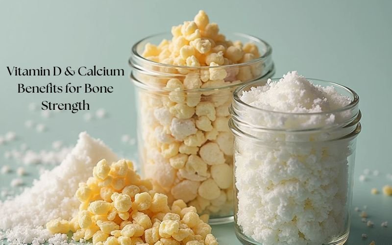 Vitamin D & Calcium Benefits for Bone Strength