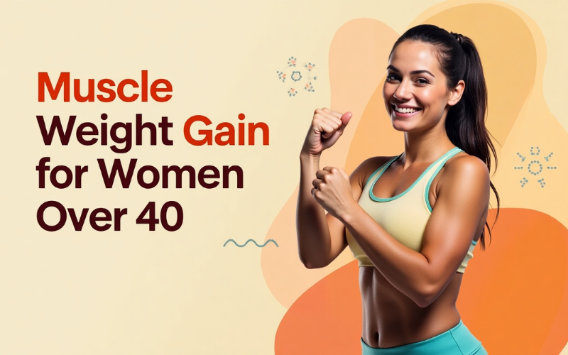 muscle weight gain for women over 40