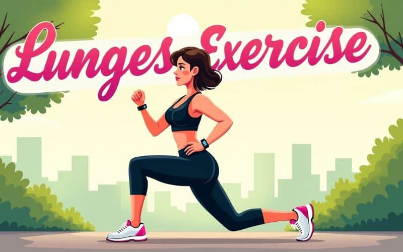 Lunges Exercise for Weight Loss