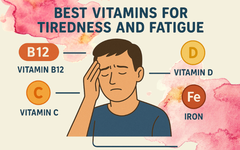 Best Vitamins for Tiredness and Fatigue