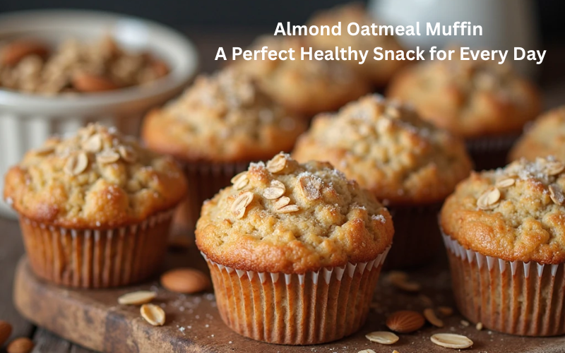 Almond Oatmeal Muffins