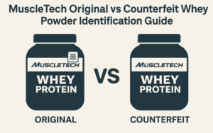 MuscleTech Original vs Fake powder