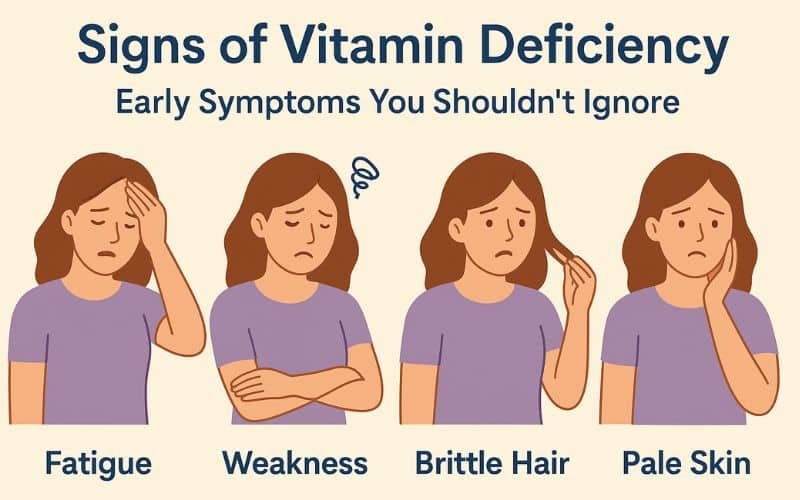 Signs of Vitamin Deficiency