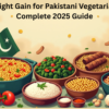 weight gain for Pakistani vegetarians