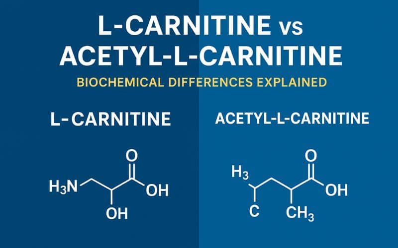 L-Carnitine vs Acetyl-L-Carnitine