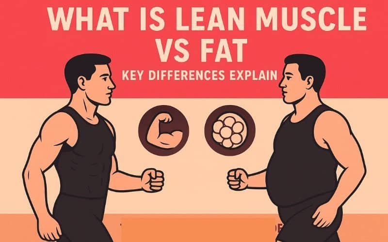 lean muscle vs fat