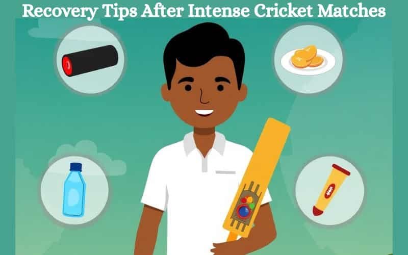 Recovery tips cricket