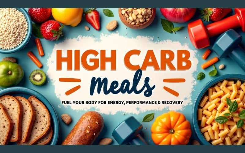 high-carb meals