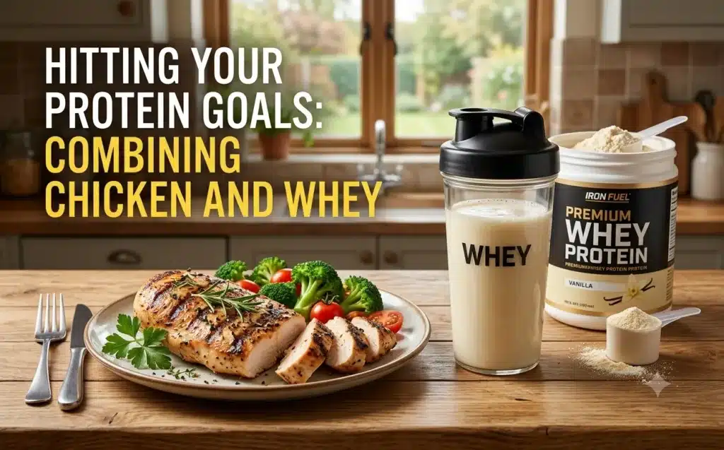Hitting Your Protein Goals Combining Chicken and Whey