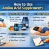 how to use amino acid supplements