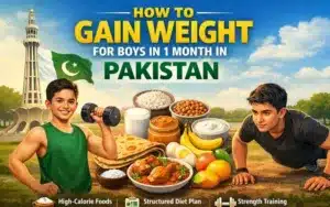 How to Gain Weight for Boys in 1 Month in Pakistan