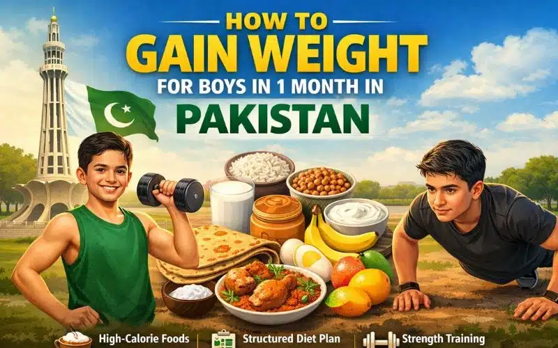 How to Gain Weight for Boys in 1 Month in Pakistan