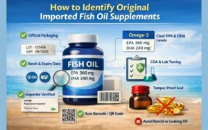 How to Identify Original Imported Fish Oil Supplements