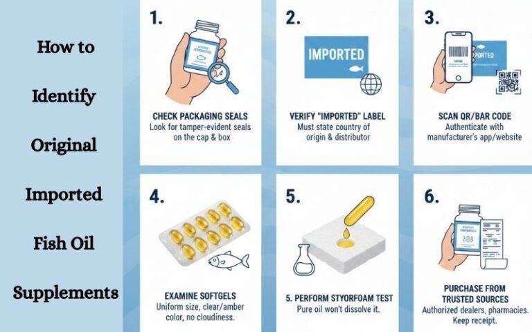 How to Identify Original Imported Fish Oil Supplements