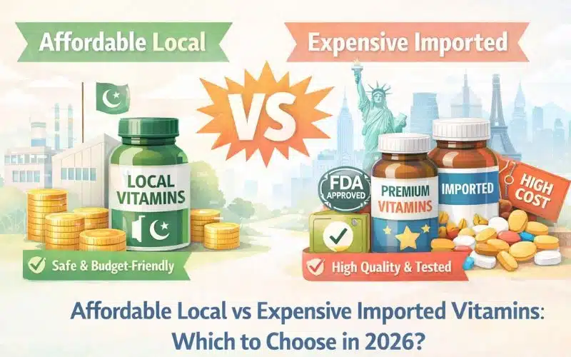 Local vs Imported Vitamins
