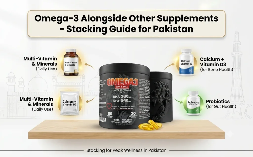 Omega-3 Alongside Other Supplements