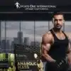 A muscular man training in a gym next to Anabolic T-Bol and Anabolic Mass supplements, representing natural testosterone support in Pakistan.