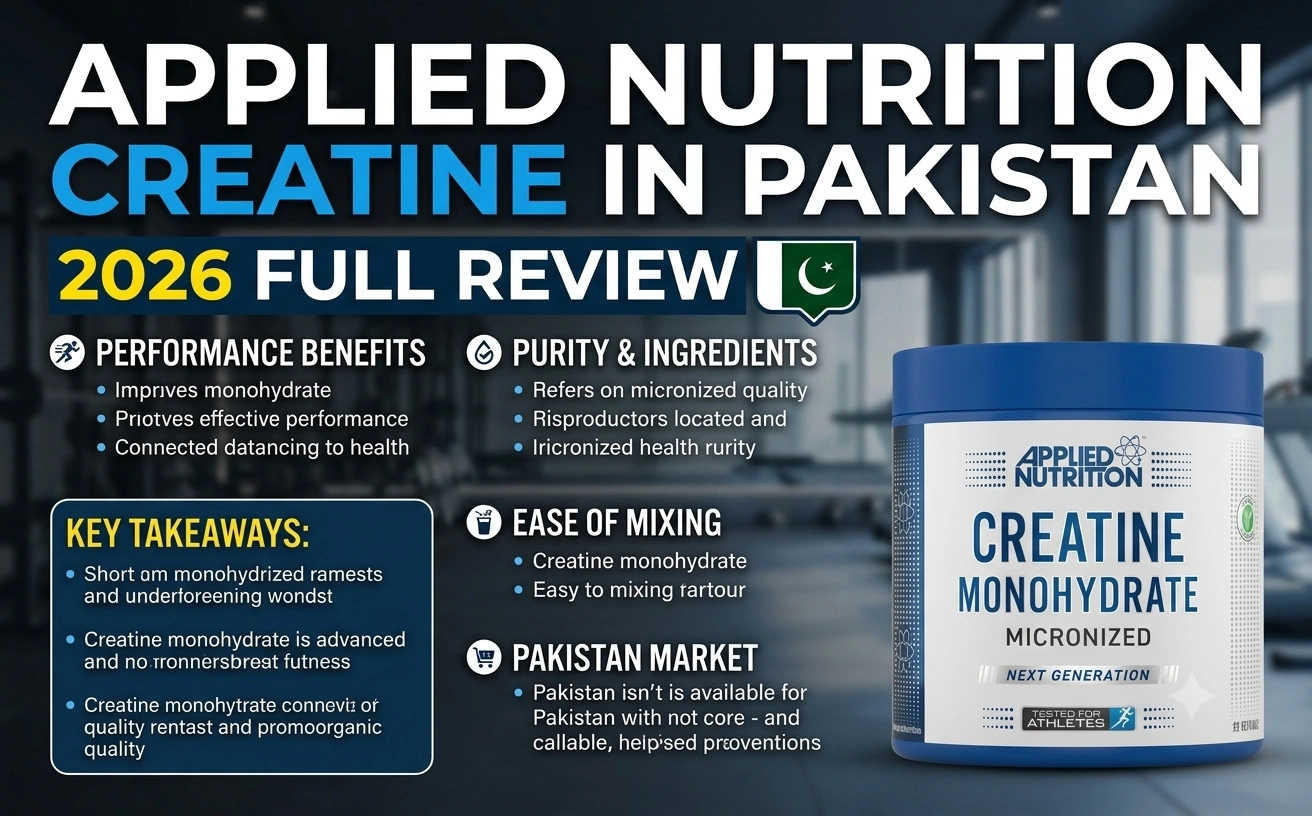 Applied Nutrition Creatine Price in Pakistan 2026