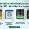 Creatine Price in Pakistan July 2026 Updated Rates