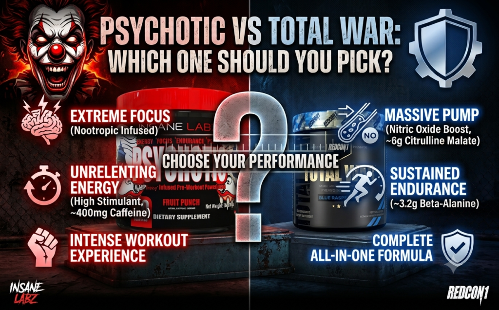 Psychotic vs Total War Which One Should You Pick