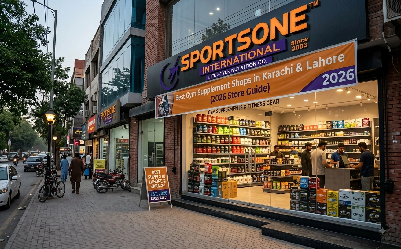 Best Gym Supplement Shops Karachi & Lahore 2026