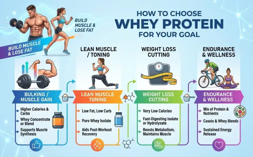 How to Choose Whey Protein for Your Goal