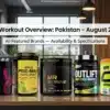Pre Workout Price in Pakistan August 2026 – All Brands